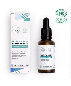 Huile de soins Peaux mixtes BIO, 30 ml